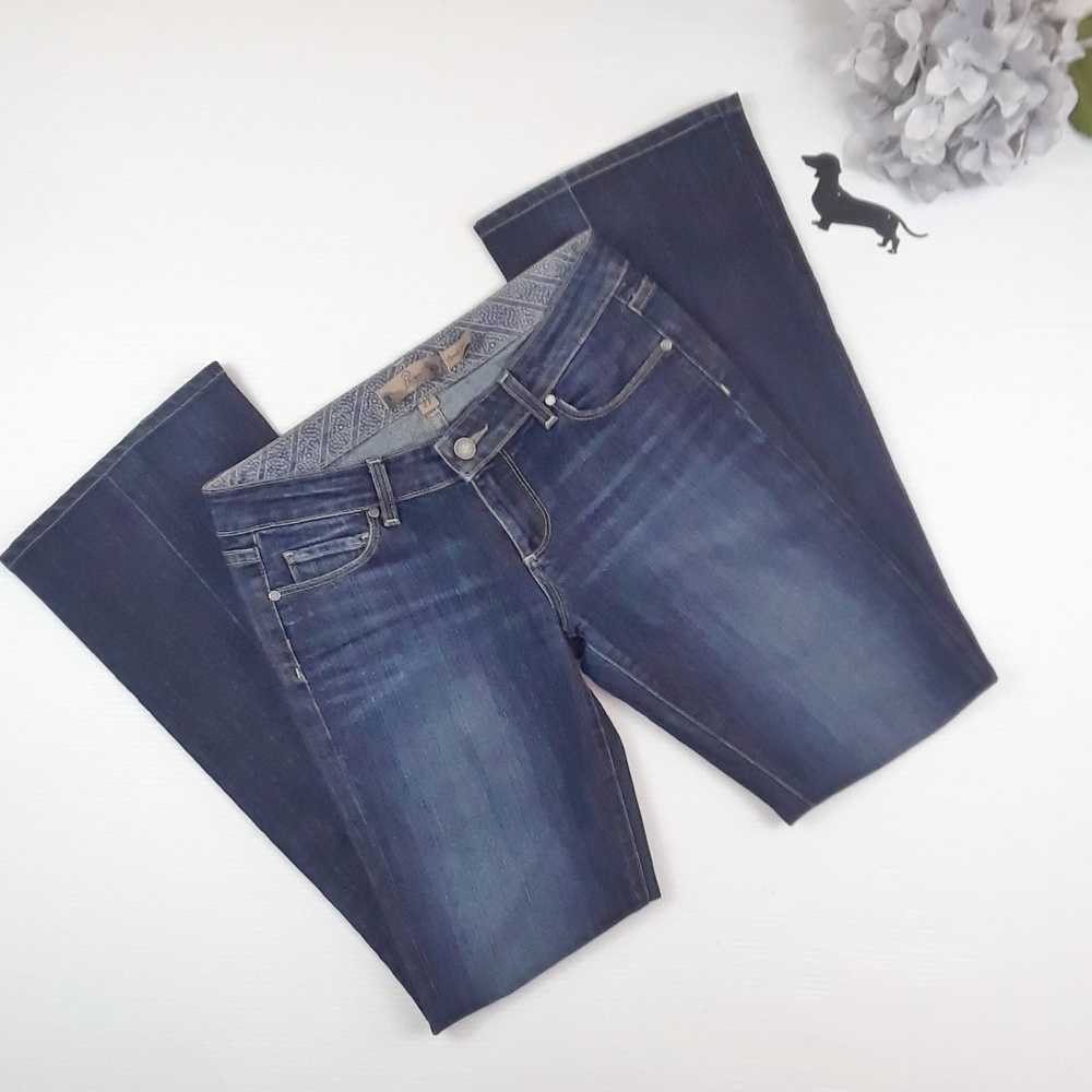 Paige Laurel Canyon bootcut jeans. Sz 27.